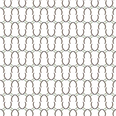 Modern geometrik vektör tasarımı, kusursuz desen çizimi