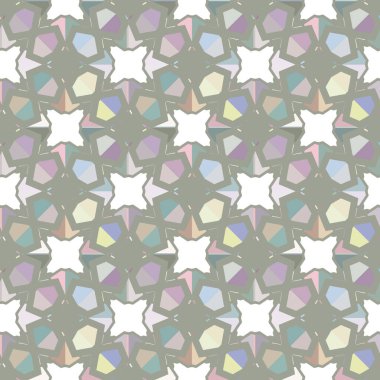 Kusursuz şablon, soyut duvar kağıdı, vektör illüstrasyonu 