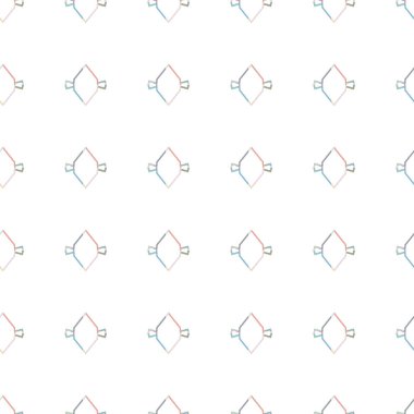 Modern geometrik vektör tasarımı, kusursuz desen çizimi