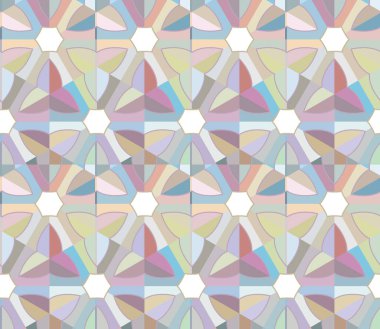 Kusursuz şablon, soyut duvar kağıdı, vektör illüstrasyonu 