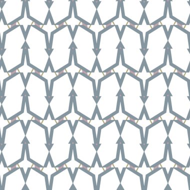 Modern geometrik vektör tasarımı, kusursuz desen çizimi