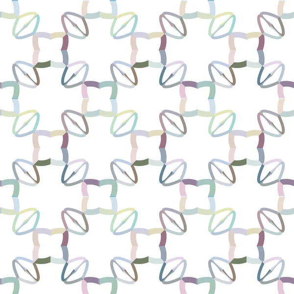Abstrakte Bunte Ornament Nahtlose Muster Vektor Hintergrund — Stockvektor