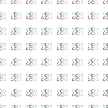 Kusursuz şablon, soyut duvar kağıdı, vektör illüstrasyonu 