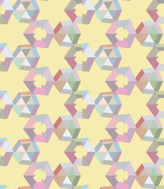 Kusursuz şablon, soyut duvar kağıdı, vektör illüstrasyonu 