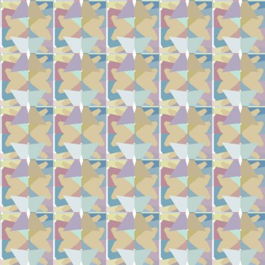 Kusursuz şablon, soyut duvar kağıdı, vektör illüstrasyonu 