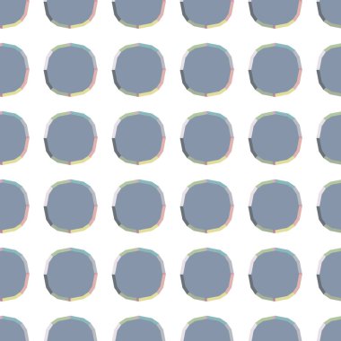 soyut renkli süs, pürüzsüz desen vektör arkaplanı