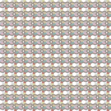 soyut renkli süs, pürüzsüz desen vektör arkaplanı