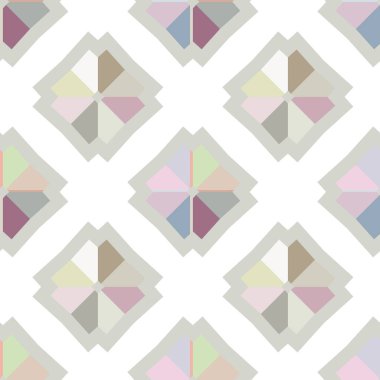 Kusursuz şablon, soyut duvar kağıdı, vektör illüstrasyonu 