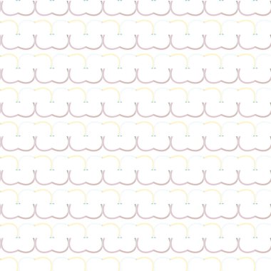 Kusursuz şablon, soyut duvar kağıdı, vektör illüstrasyonu 