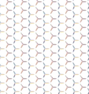 Modern geometrik vektör tasarımı, kusursuz desen çizimi