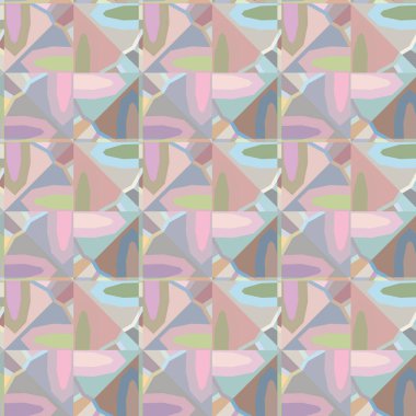 Kusursuz şablon, soyut duvar kağıdı, vektör illüstrasyonu 