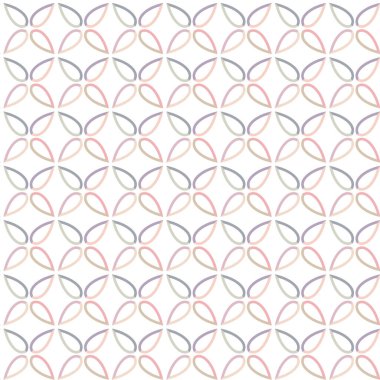 Modern geometrik vektör tasarımı, kusursuz desen çizimi