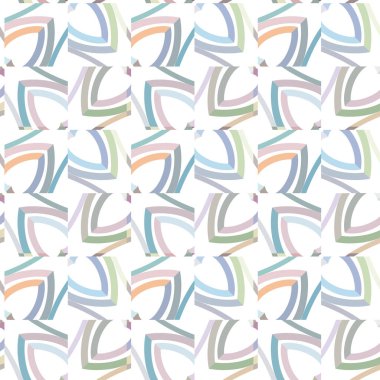 Kusursuz şablon, soyut duvar kağıdı, vektör illüstrasyonu 