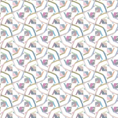 Kusursuz şablon, soyut duvar kağıdı, vektör illüstrasyonu 