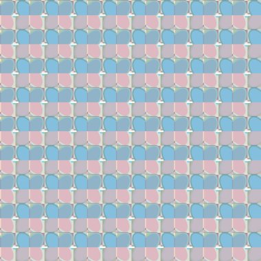 Kusursuz şablon, soyut duvar kağıdı, vektör illüstrasyonu 