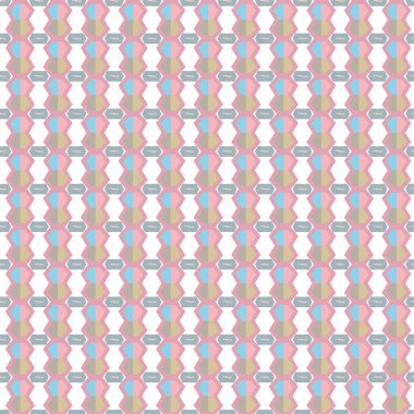 soyut kaleydoskop kumaş dikişsiz arkaplan, vektör illüstrasyonu 