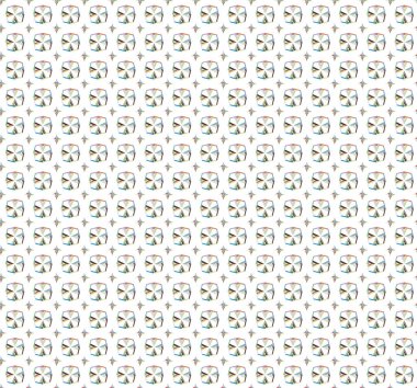 Modern geometrik vektör tasarımı, kusursuz desen çizimi