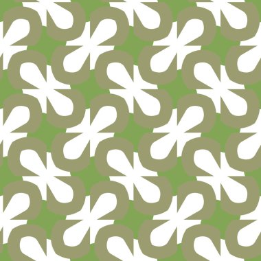 Modern geometrik vektör tasarımı, kusursuz desen çizimi