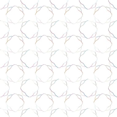 Kusursuz şablon, soyut duvar kağıdı, vektör illüstrasyonu 