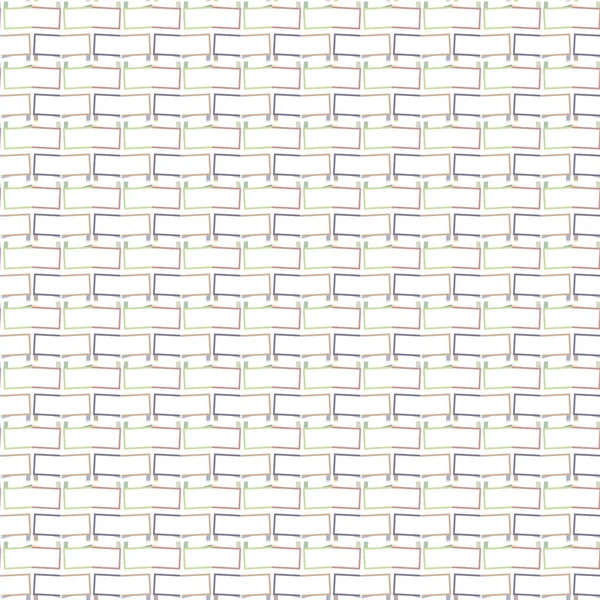 現代の幾何学的ベクトル設計シームレスなパターン図 — ストックベクタ