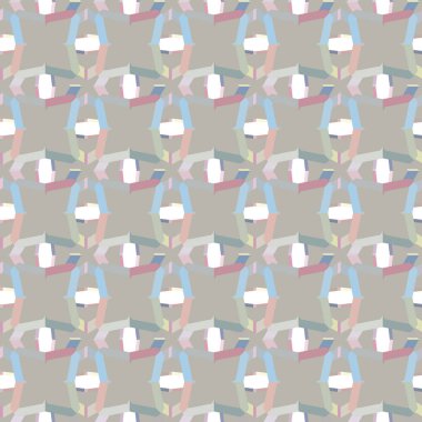 Kusursuz şablon, soyut duvar kağıdı, vektör illüstrasyonu 