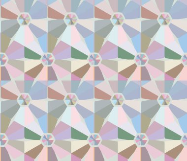 Kusursuz şablon, soyut duvar kağıdı, vektör illüstrasyonu 