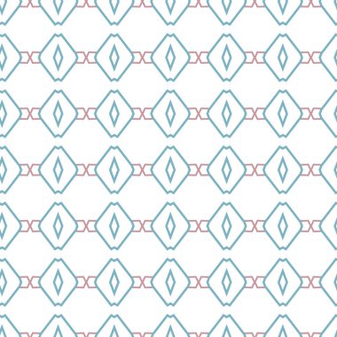 Modern geometrik vektör tasarımı, kusursuz desen çizimi