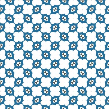 Modern geometrik vektör tasarımı, kusursuz desen çizimi