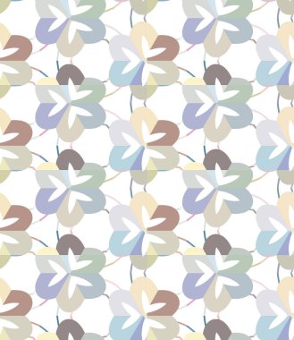 Kusursuz şablon, soyut duvar kağıdı, vektör illüstrasyonu 