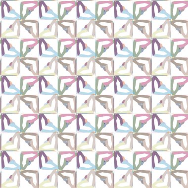 Kusursuz şablon, soyut duvar kağıdı, vektör illüstrasyonu 