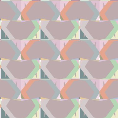 soyut kaleydoskop kumaş dikişsiz arkaplan, vektör illüstrasyonu 