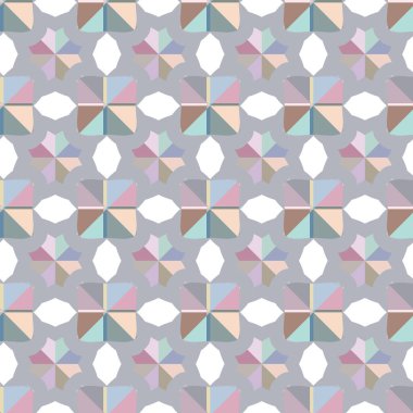 Kusursuz şablon, soyut duvar kağıdı, vektör illüstrasyonu 