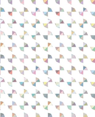 Modern geometrik vektör tasarımı, kusursuz desen çizimi