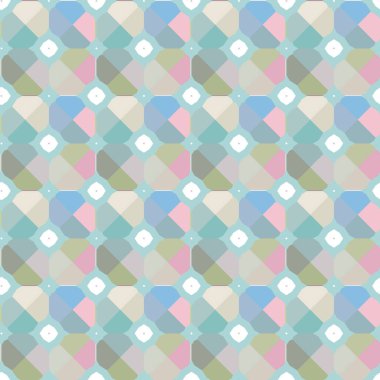 soyut renkli süs, pürüzsüz desen vektör arkaplanı