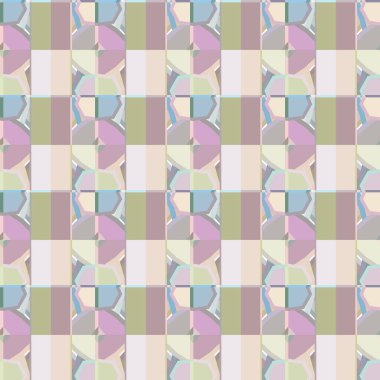 soyut renkli süs, pürüzsüz desen vektör arkaplanı