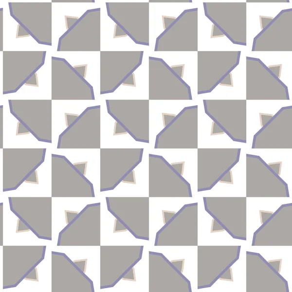Abstraktní Barevné Ornament Bezešvé Vzor Vektorové Pozadí — Stockový vektor