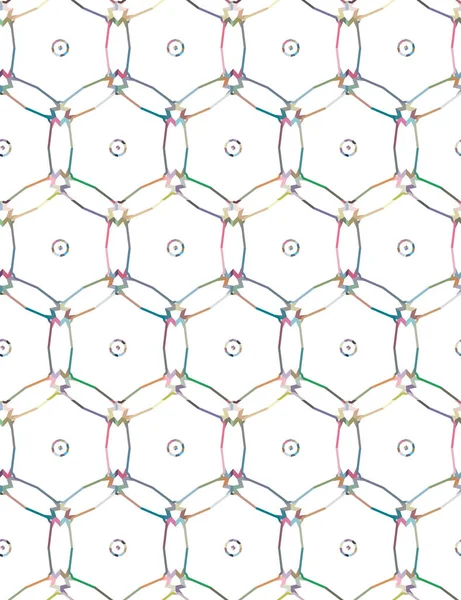 Design Vetorial Geométrico Moderno Ilustração Padrão Sem Costura — Vetor de Stock