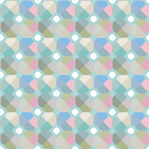 抽象的なカラフルな装飾 シームレスなパターンベクトルの背景 — ストックベクタ