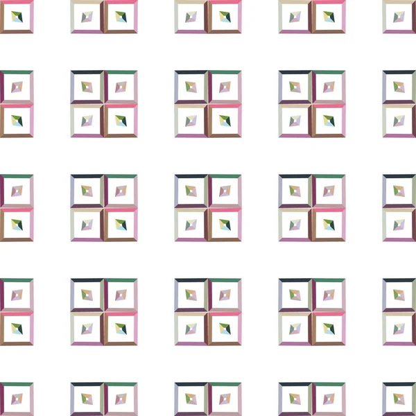 Abstraktní Kaleidoskop Tkaniny Hladké Pozadí Vektorové Ilustrace — Stockový vektor