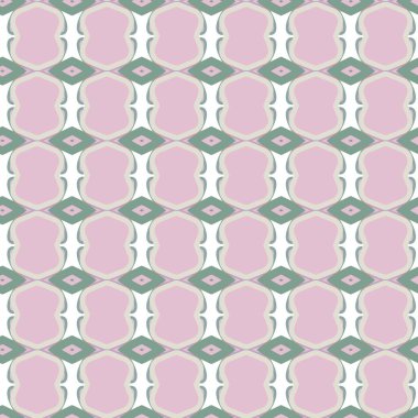 Kusursuz şablon, soyut duvar kağıdı, vektör illüstrasyonu 