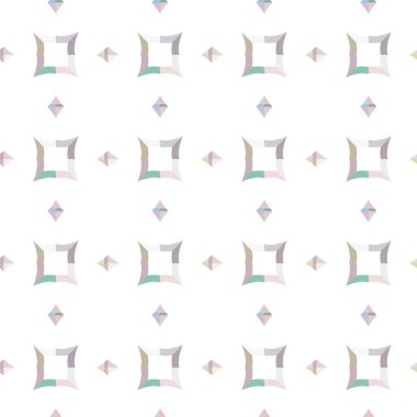 Kusursuz şablon, soyut duvar kağıdı, vektör illüstrasyonu 