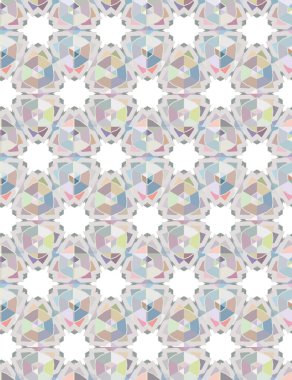 Kusursuz şablon, soyut duvar kağıdı, vektör illüstrasyonu 