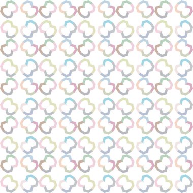 Kusursuz şablon, soyut duvar kağıdı, vektör illüstrasyonu 