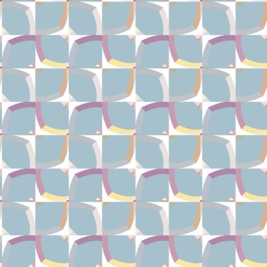 Kusursuz şablon, soyut duvar kağıdı, vektör illüstrasyonu 