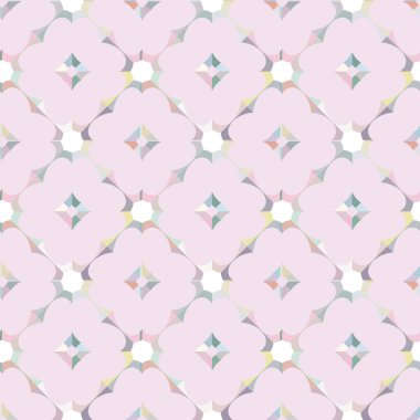 Kusursuz şablon, soyut duvar kağıdı, vektör illüstrasyonu 