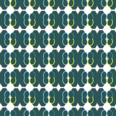 soyut kaleydoskop kumaş dikişsiz arkaplan, vektör illüstrasyonu 