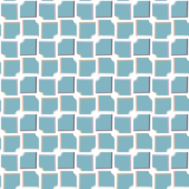 Kusursuz şablon, soyut duvar kağıdı, vektör illüstrasyonu 