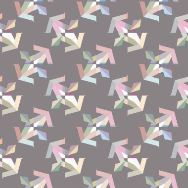 Kusursuz şablon, soyut duvar kağıdı, vektör illüstrasyonu 