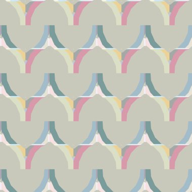 Kusursuz şablon, soyut duvar kağıdı, vektör illüstrasyonu 