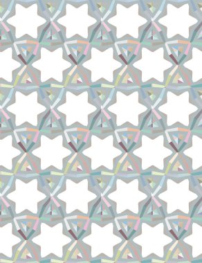 Kusursuz şablon, soyut duvar kağıdı, vektör illüstrasyonu 